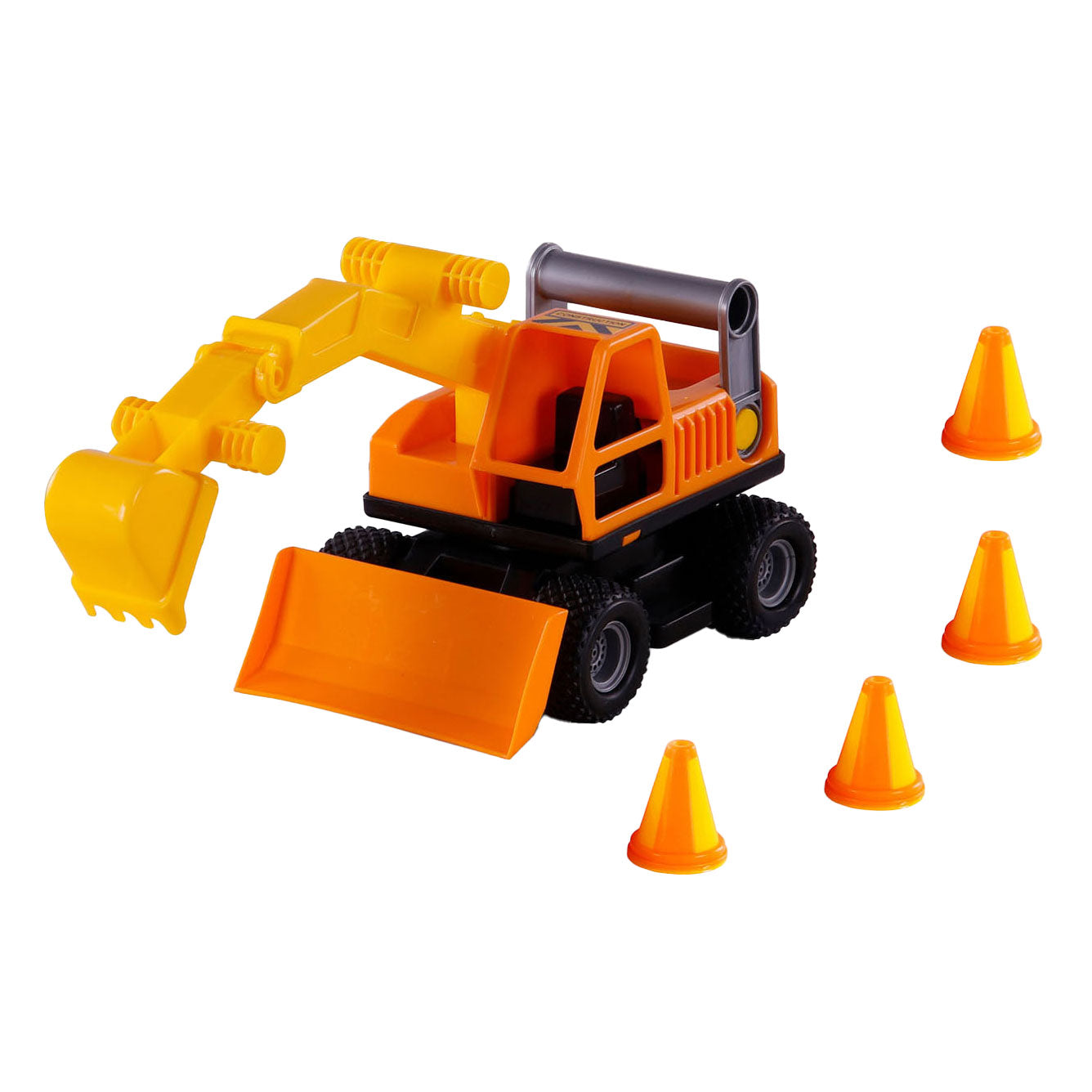 Cavallino handgreep met rubberen banden, 29cm