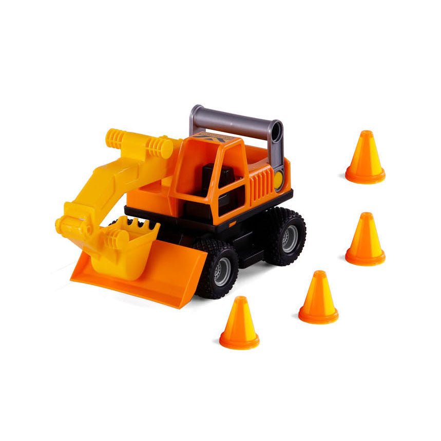 Cavallino handgreep met rubberen banden, 29cm
