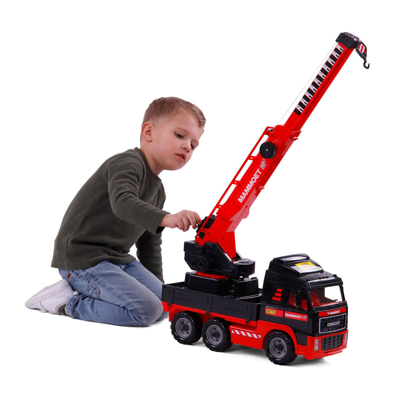 Cavallino mammoet kraanwagen schaal 1:16