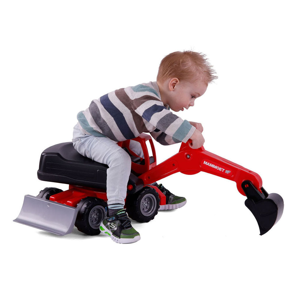 Cavallino mammoet graafmachine loopauto