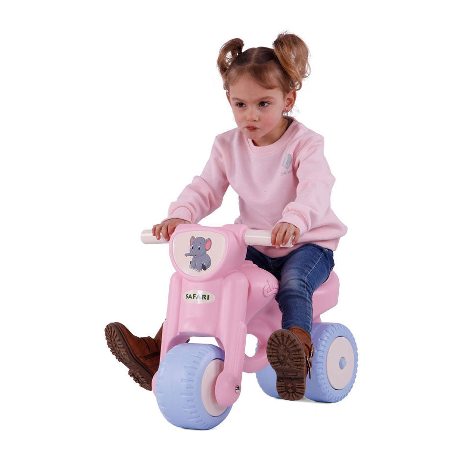 Cavallino motor balance bike pink