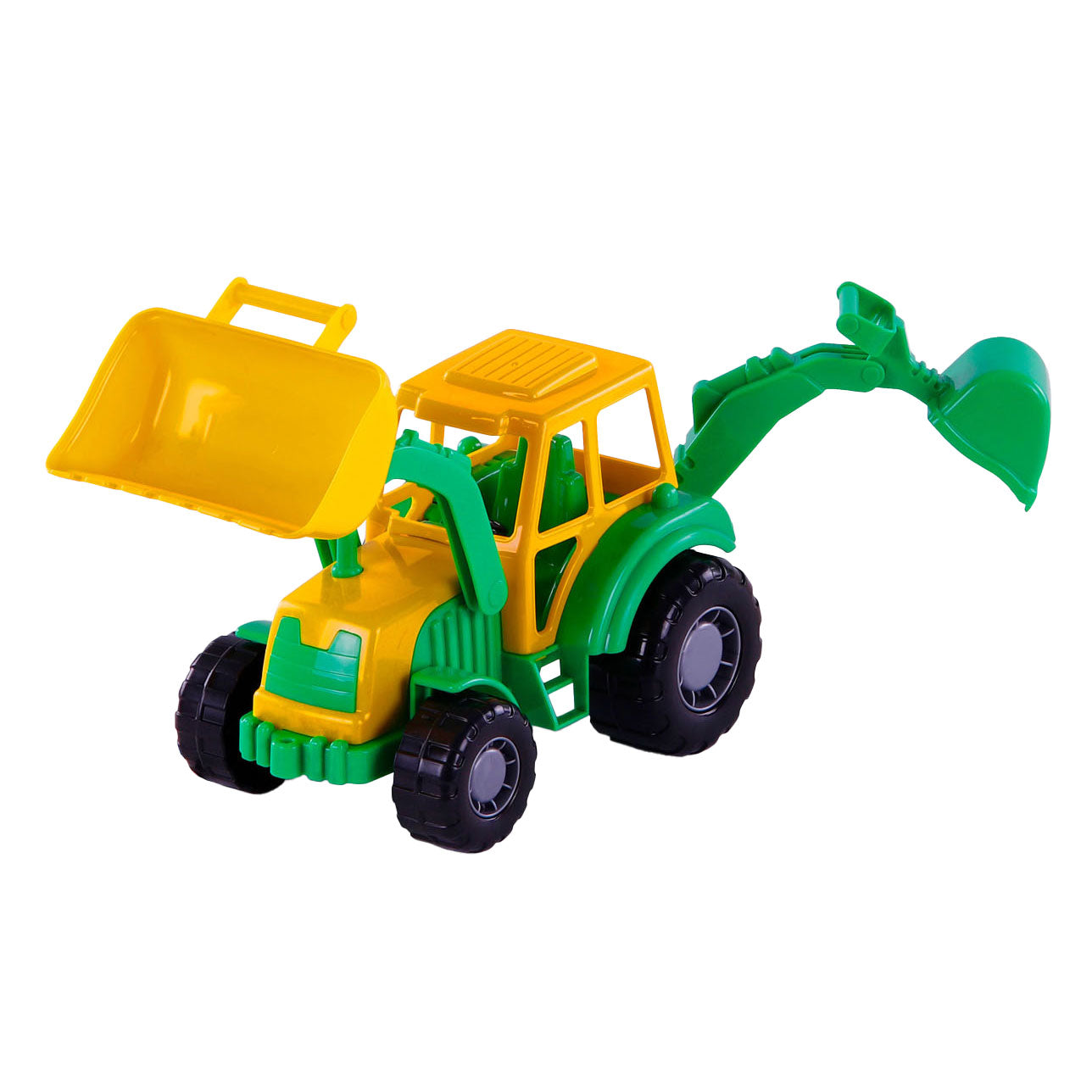 Cavallino Junior Digger Tractor Green