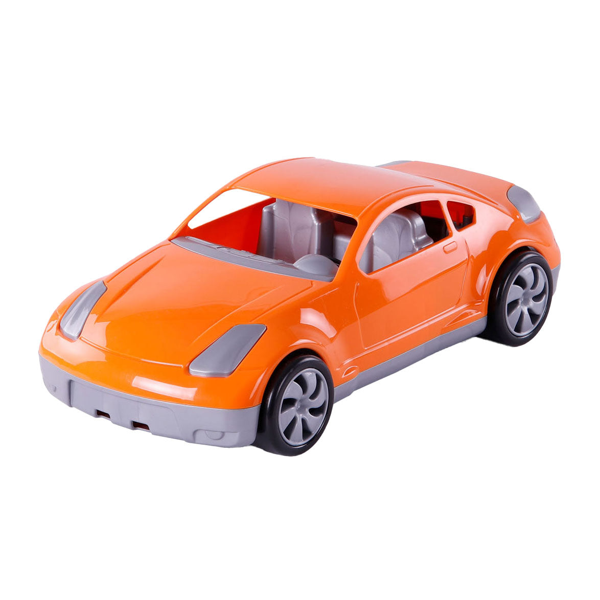 Cavallino raceauto oranje, 36cm