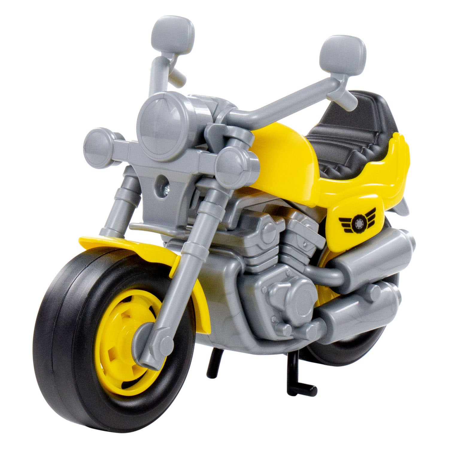 Cavallino racemotor geel, 25cm