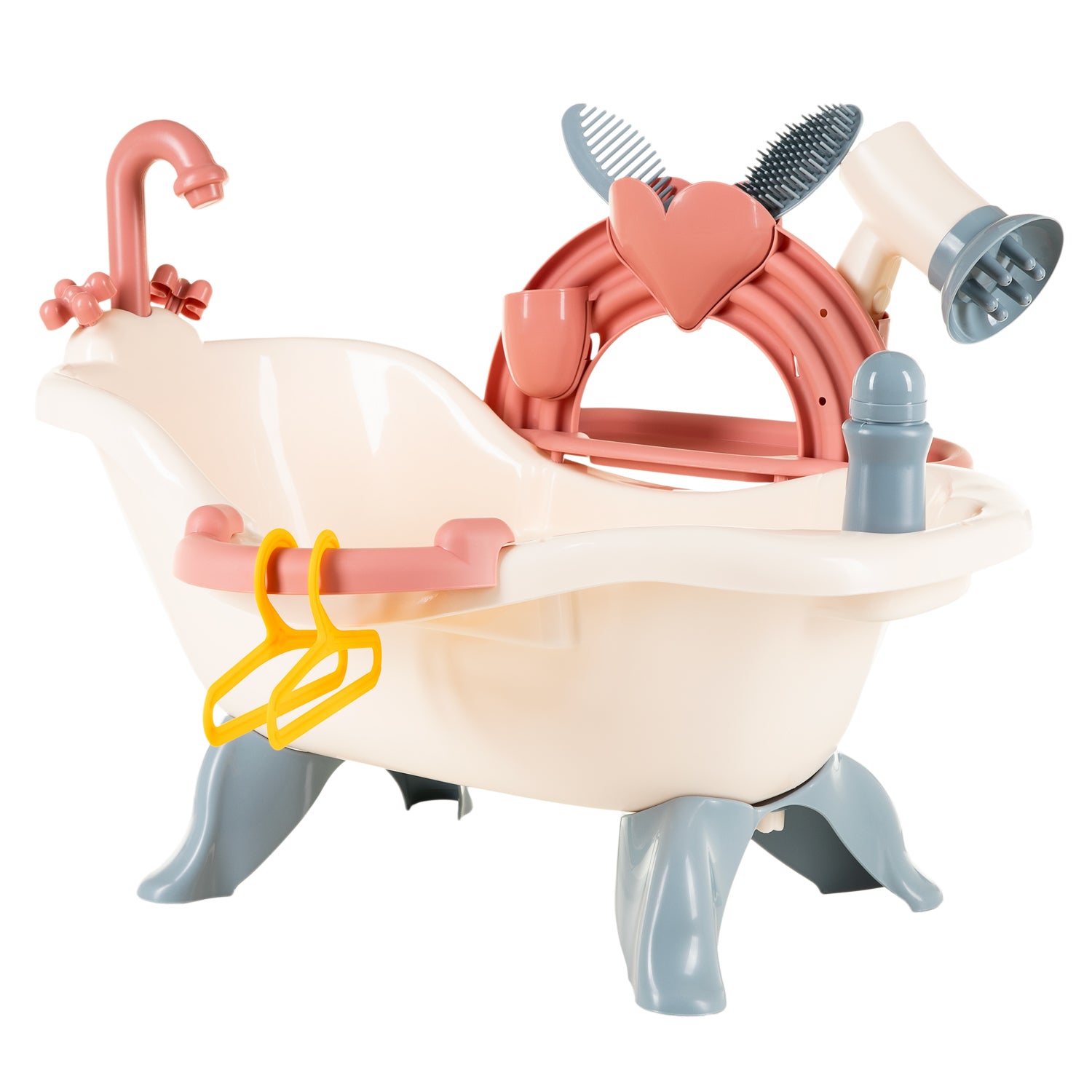 Cavallino poppenbadset pastel, 15dlg.