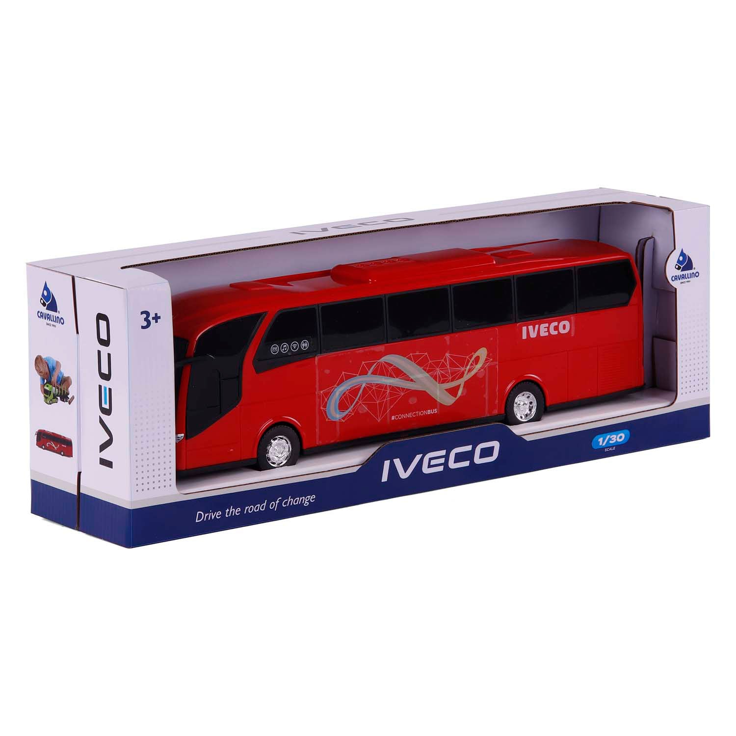 Cavallino iveco stadsbus schaal 1:30