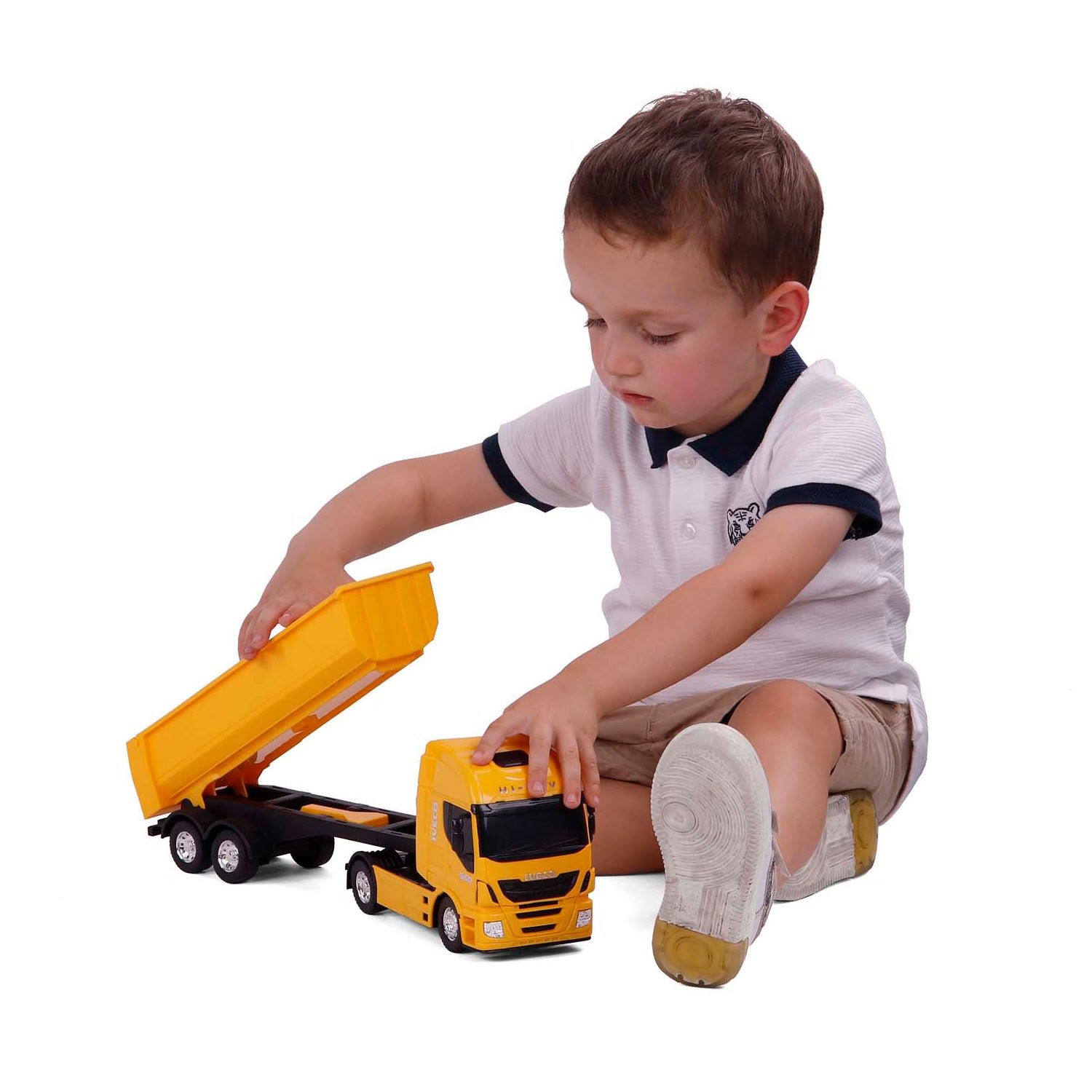 Cavallino iveco kieptruck schaal 1:30