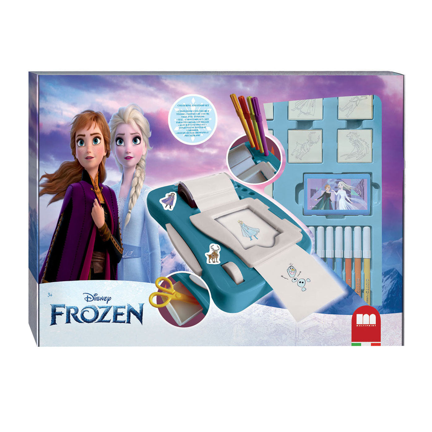 Multiprint bevroren stickermachine set