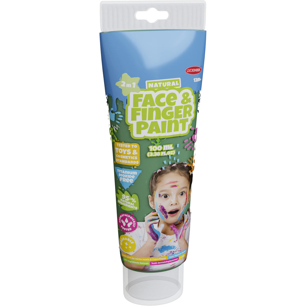 Boti natuurlijke gezichtsvingerverf tube - groen, 100ml