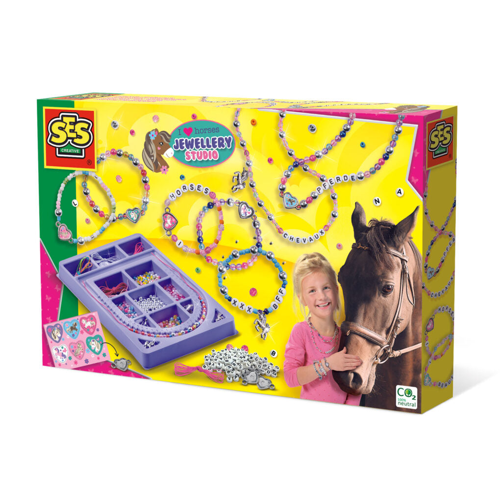 Ses creative ses ik hou van paarden - sieraden studio