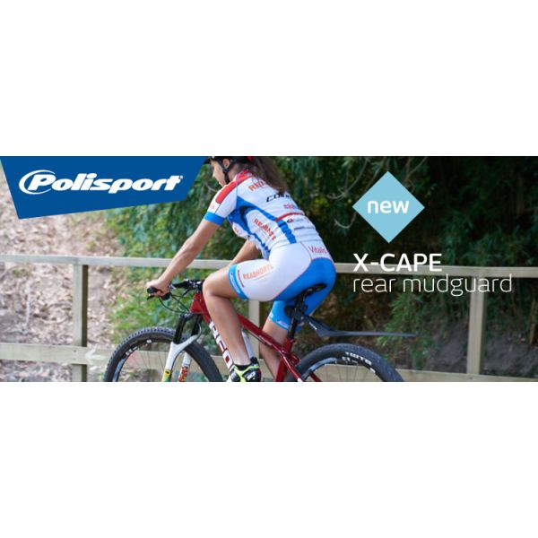 achterspatbord X-cape 27,5-29 inch zwart