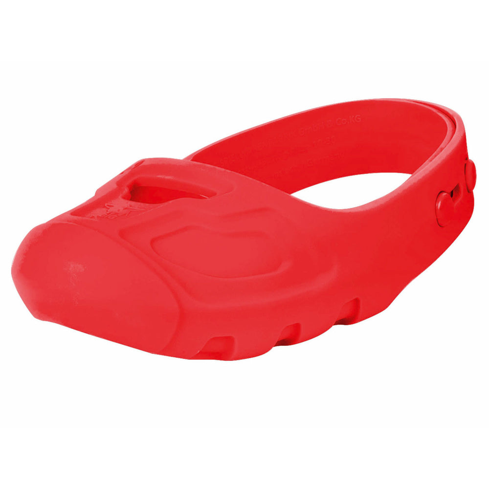 Grote schoenbeschermers rood, maat 21-27