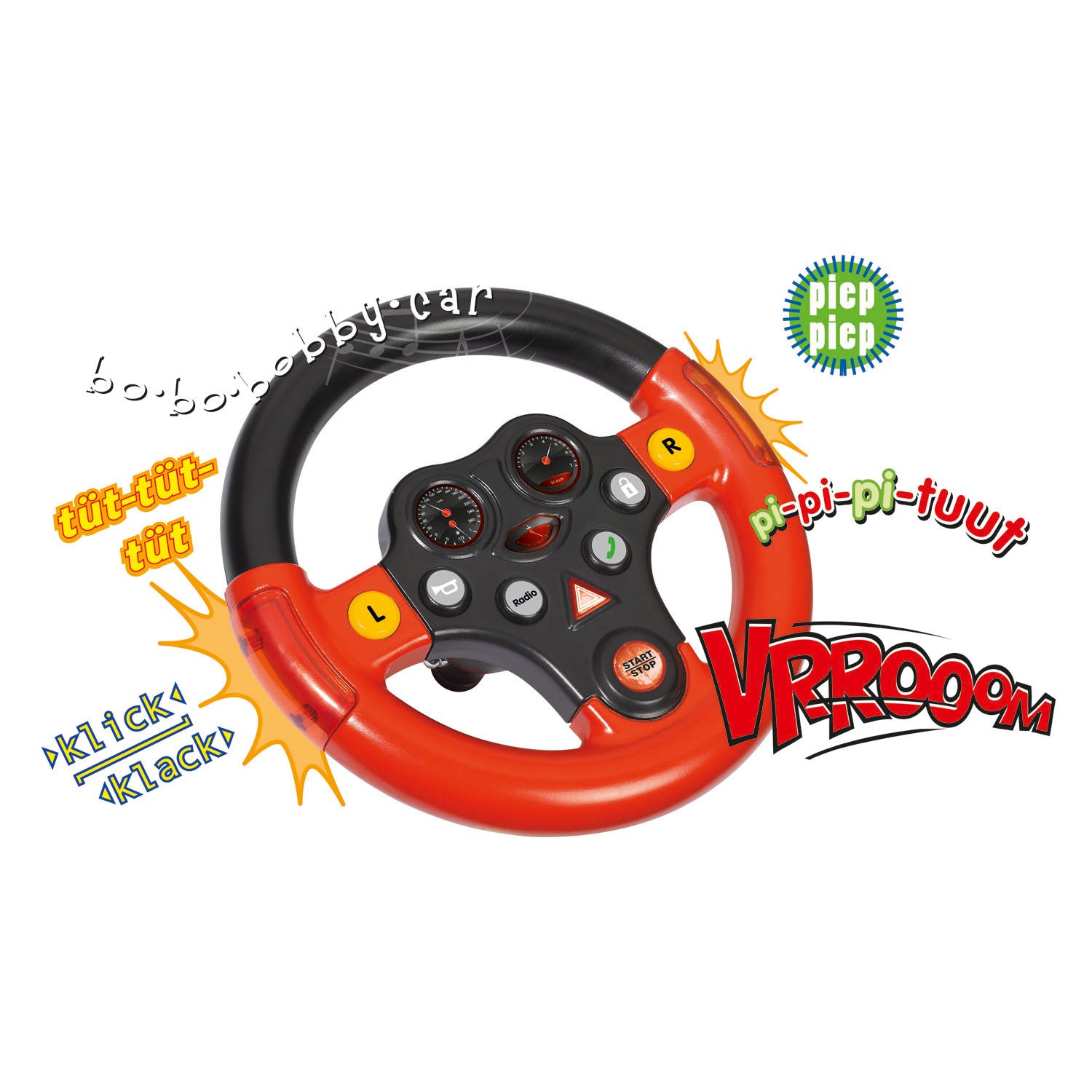 Grote speelstuur met geluid