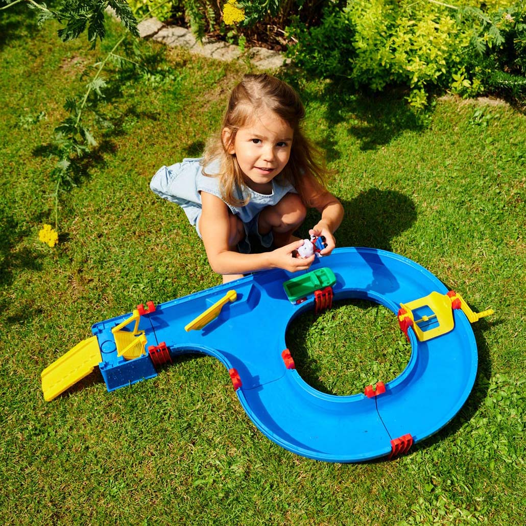 Big aquaplay 1504 - amphieset - 88x50x13 cm - vanaf 3 jaar - waterbaan