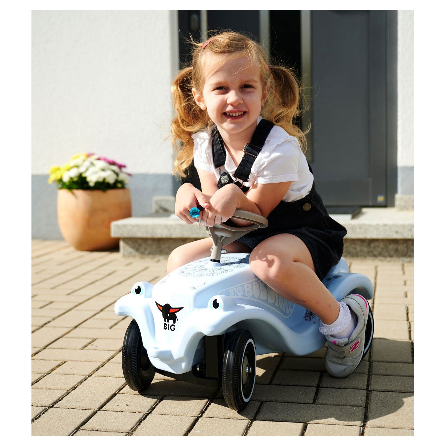 GROTE Bobby Car Klassieke Blowball Loopauto