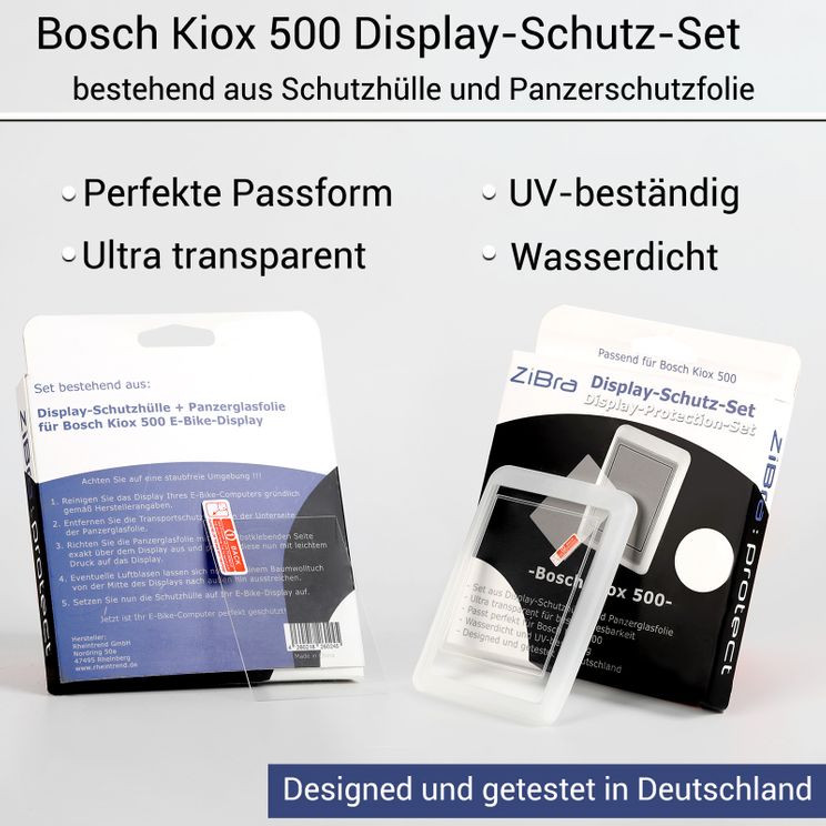 Displaycover zibra bosch kiox 500