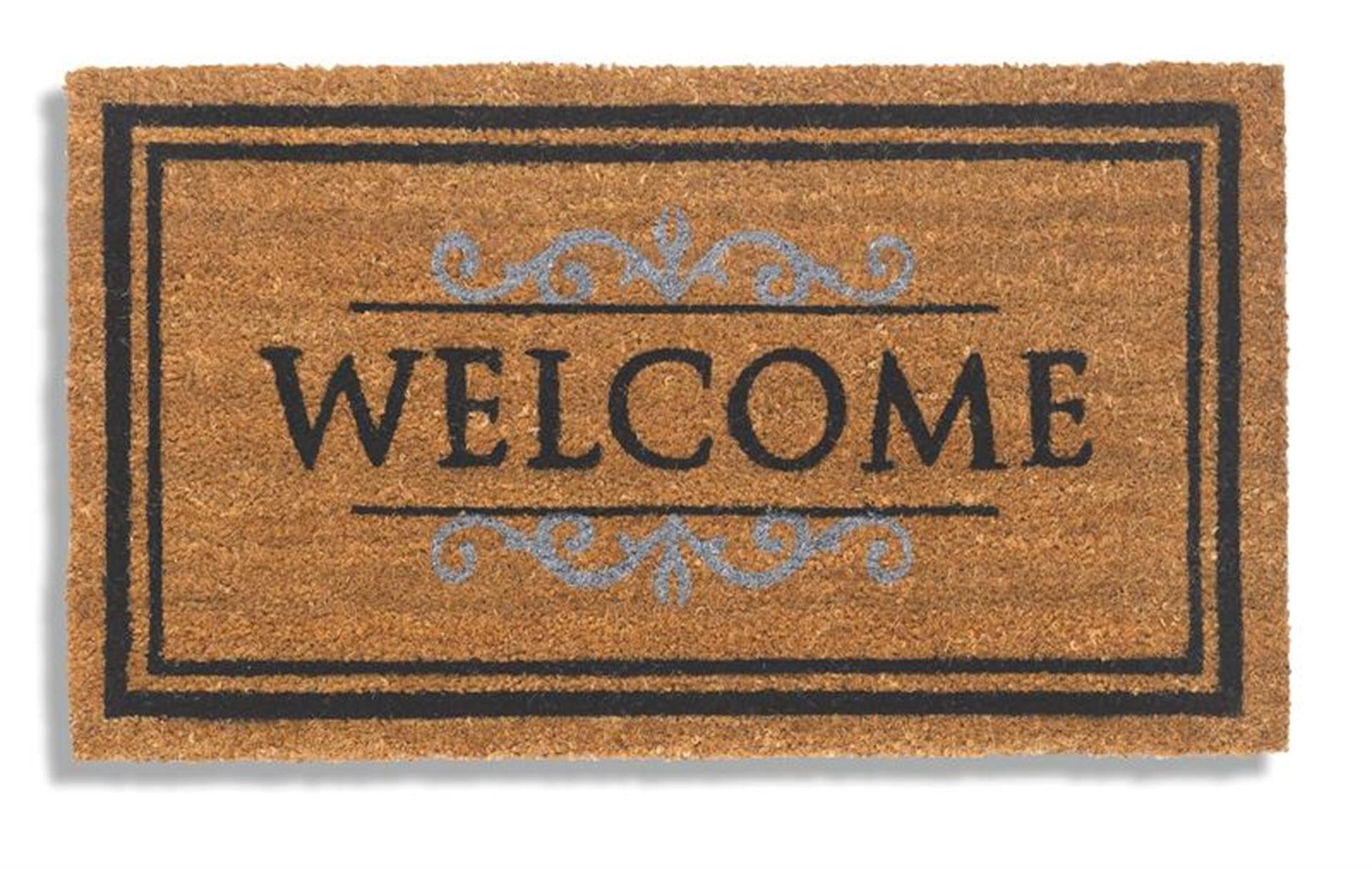 Deurmat ruco welcome classic 40x70 naturel