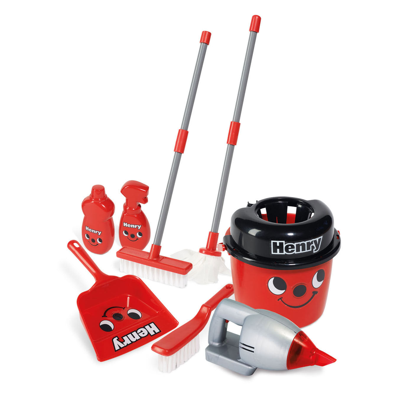 Casdon schoonmaakwagen henry deluxe speelset