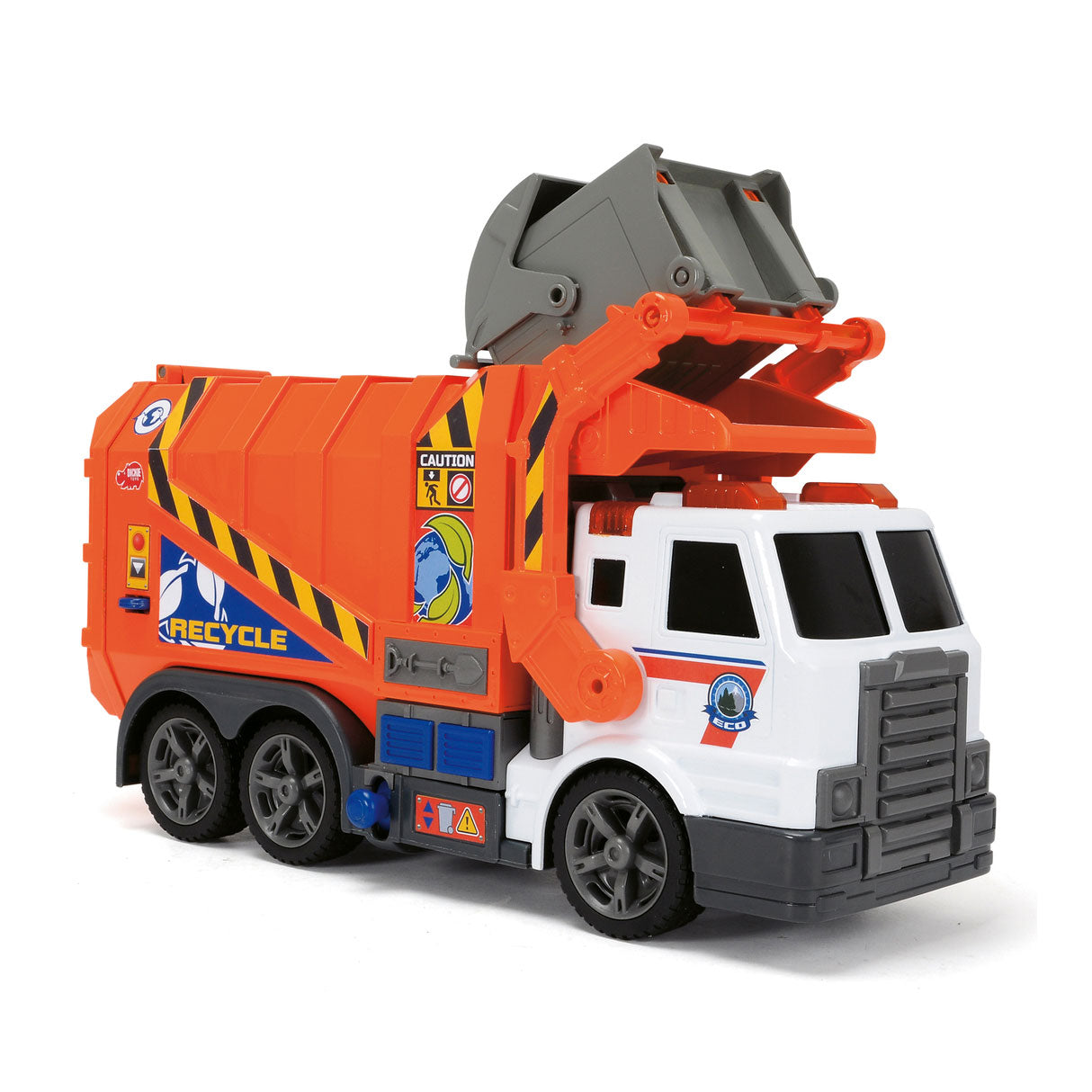 Vuilniswagen met licht geluid