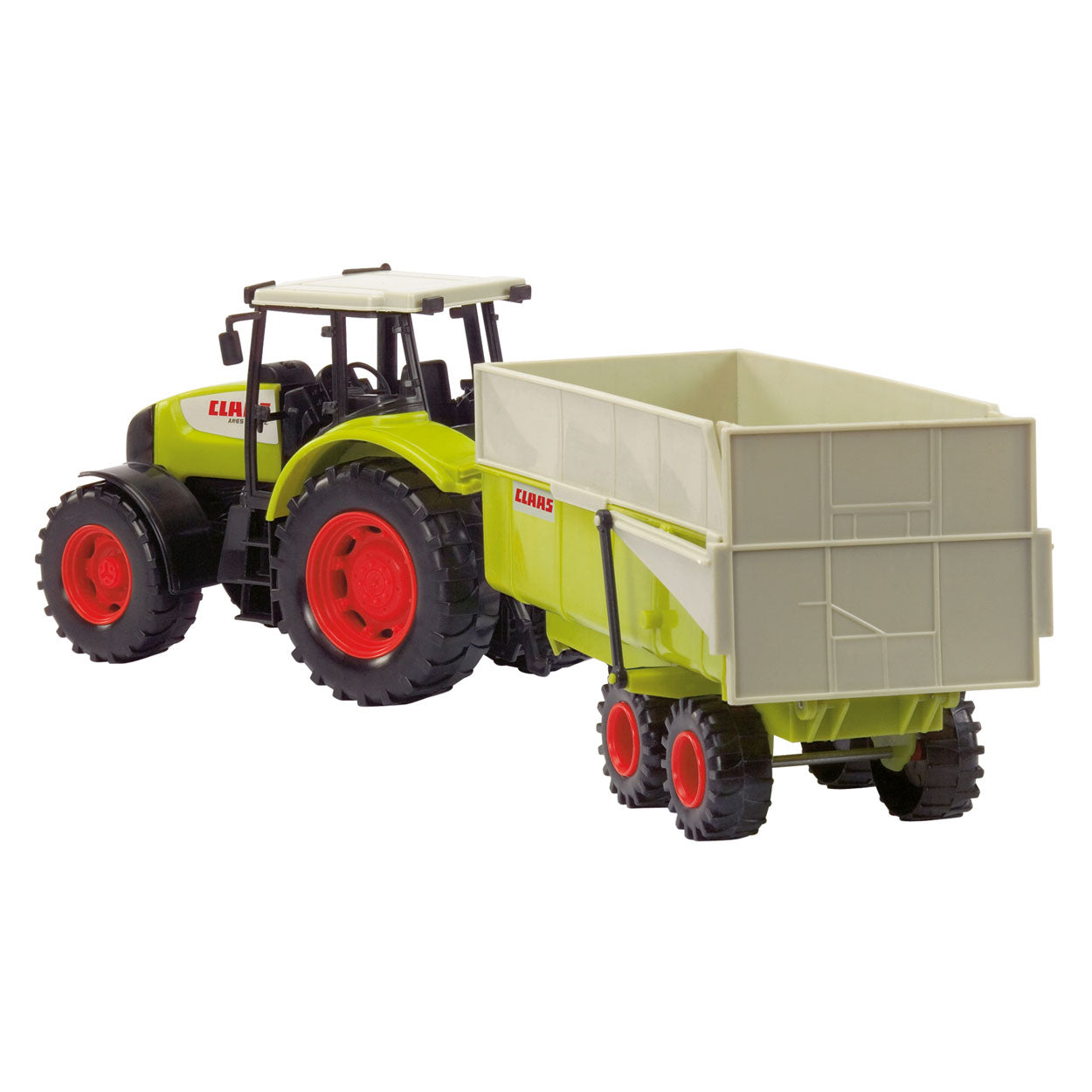 Dickie tractor claas ares met aanhanger