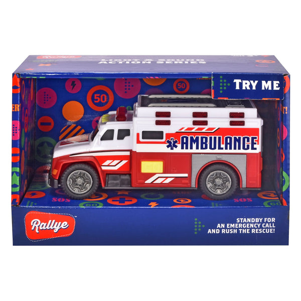 Dickie Toys ambulance - 15 cm - light and sound - toy vehicle