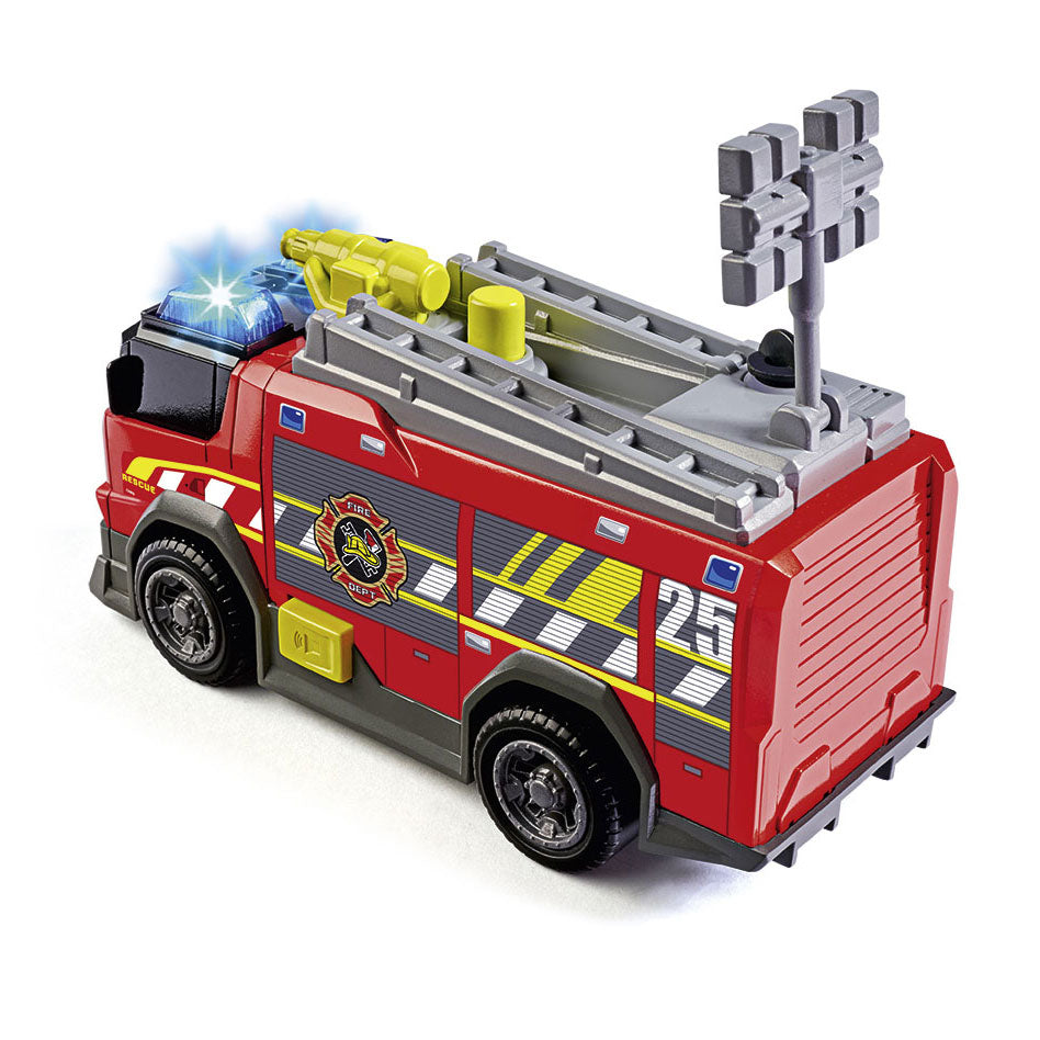 Dickie brandweerwagen met licht en geluid