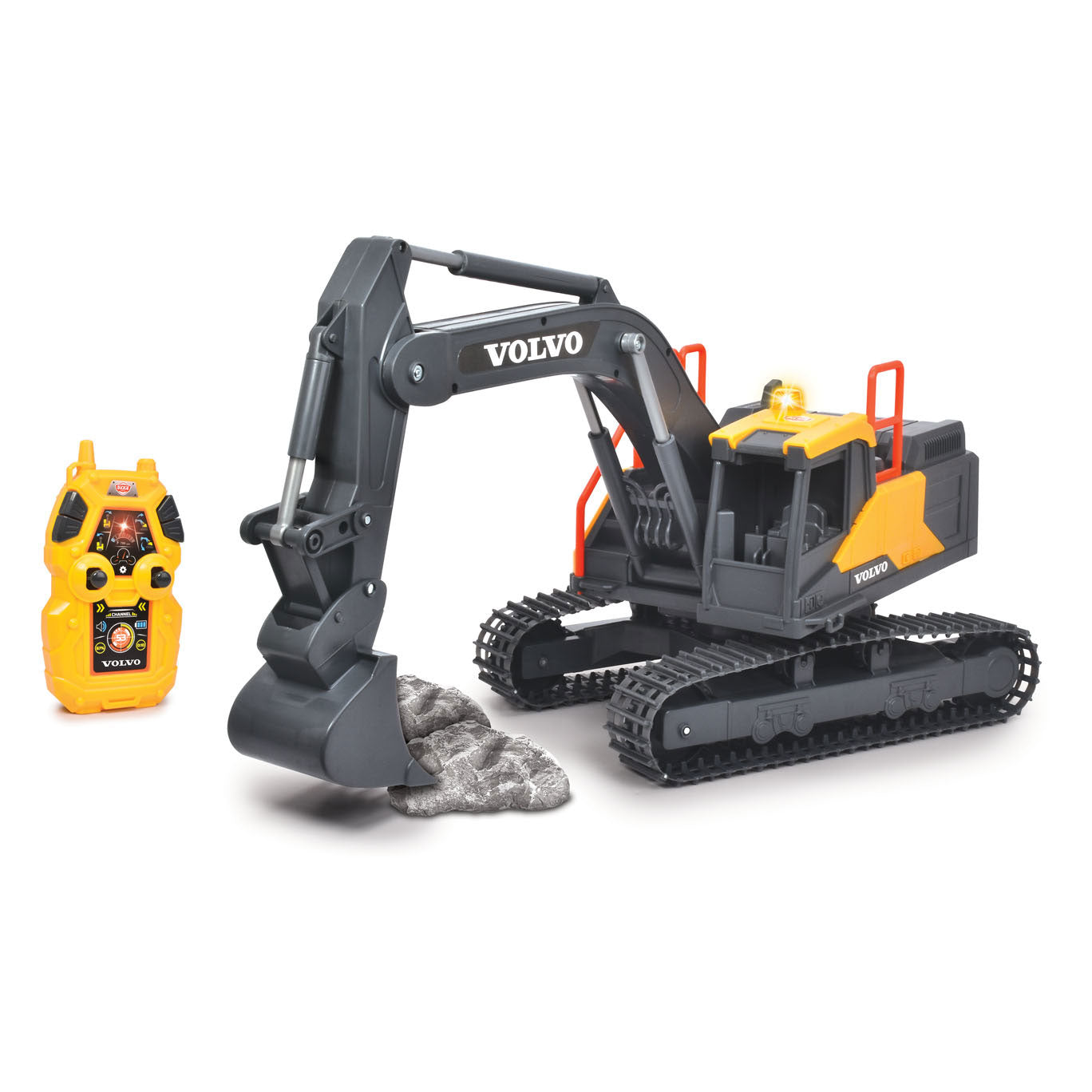 Dickie RC Volvo Minigraafmachine Bestuurbare Graafmachine