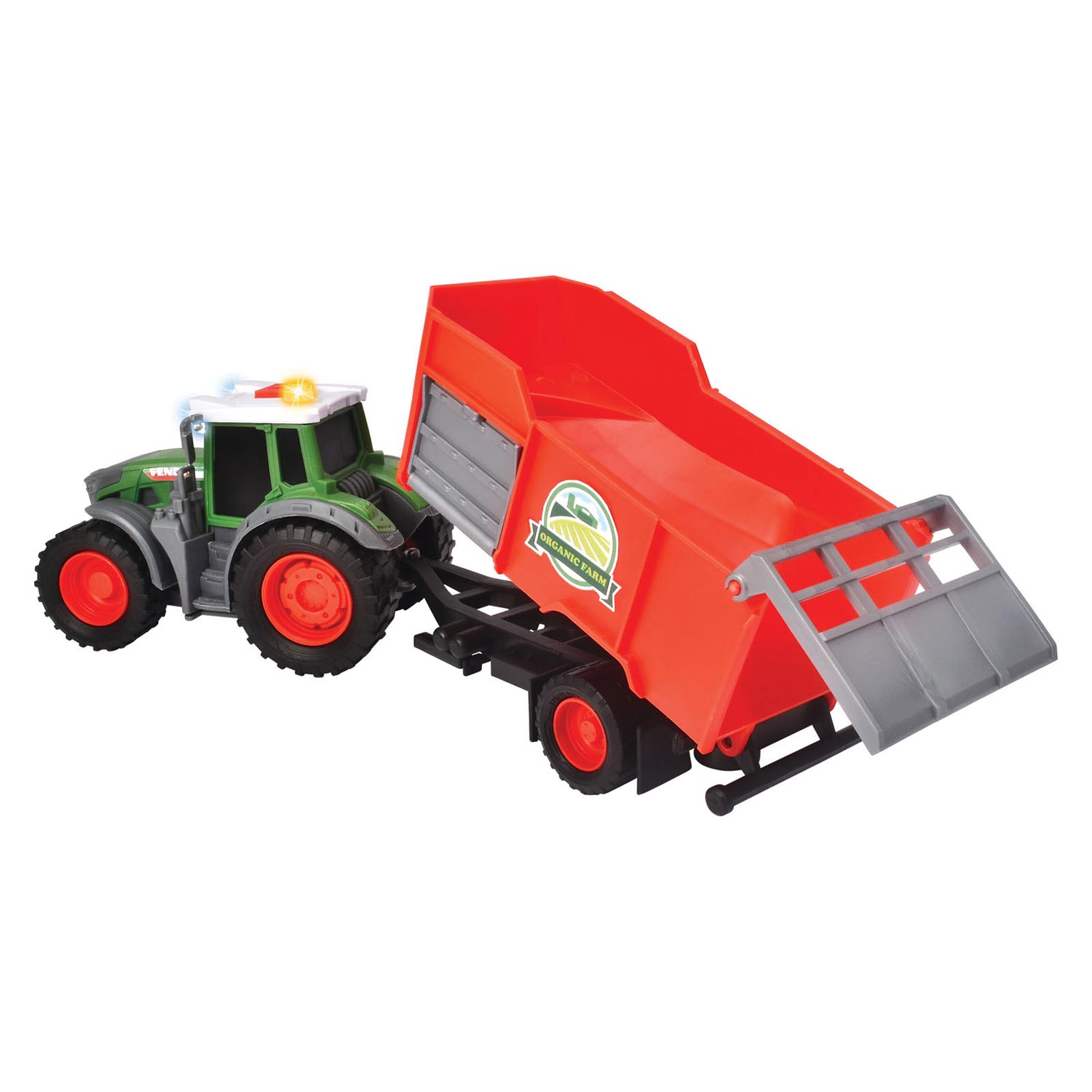 Dickie Fendt Trekker met aanhanger
