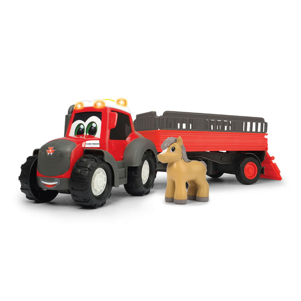 ABC Massey Ferguson with Trailer and Horse