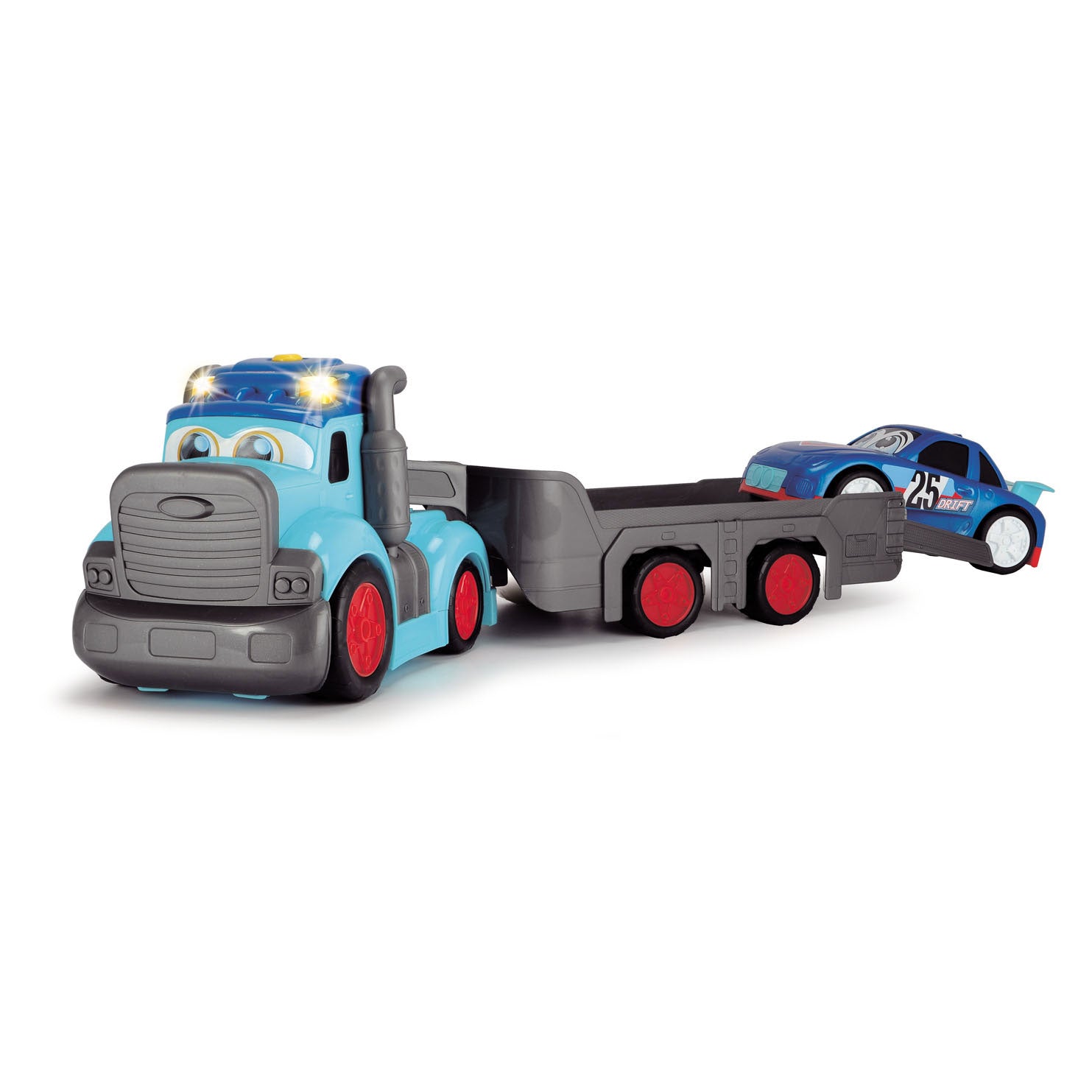 Abc dickie teddi trucker transporter met raceauto