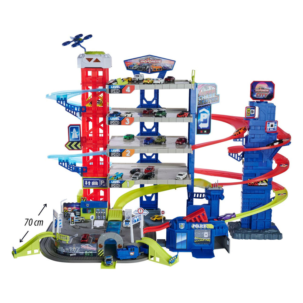 Majorette Super Chase Center-garage