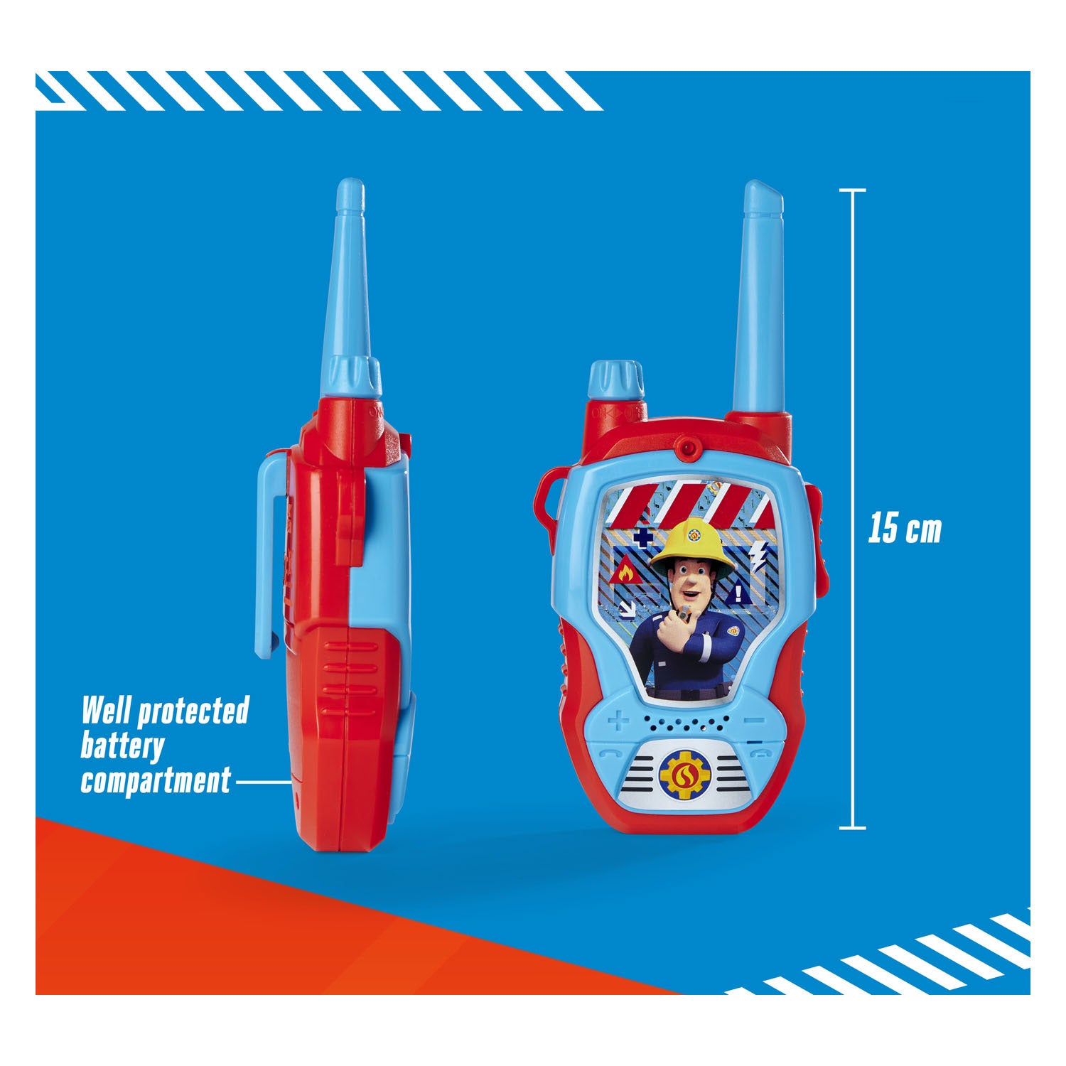 Dickie Brandweerman Sam Walkie-talkie