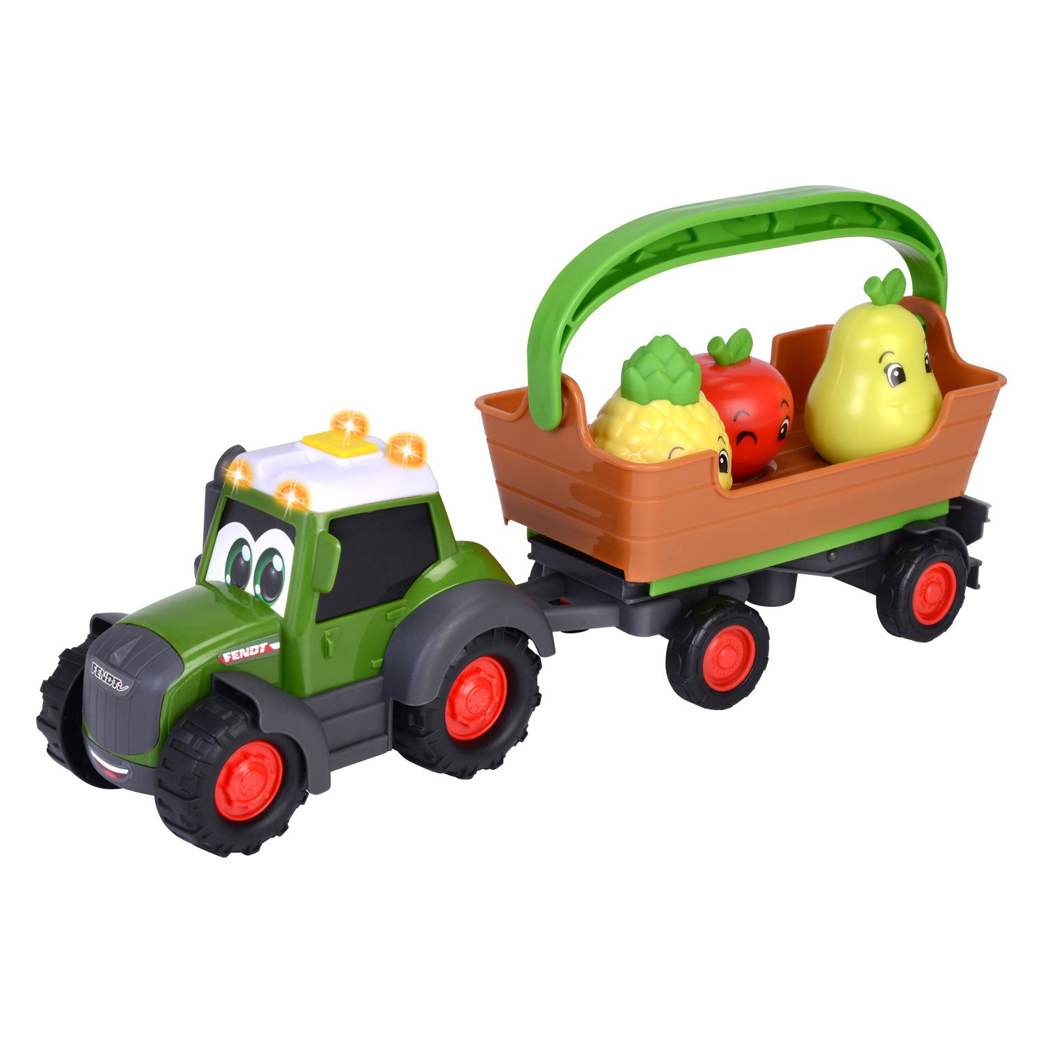 ABC Freddy Fruit Tractor met Aanhangwagen