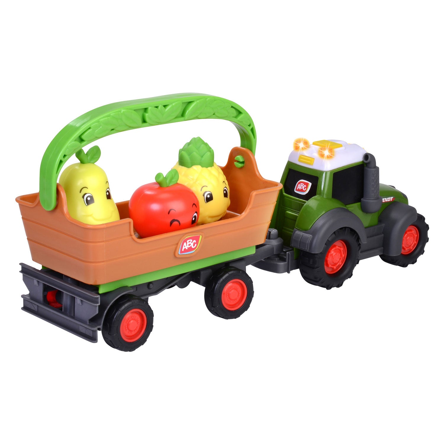 ABC Freddy Fruit Tractor met Aanhangwagen
