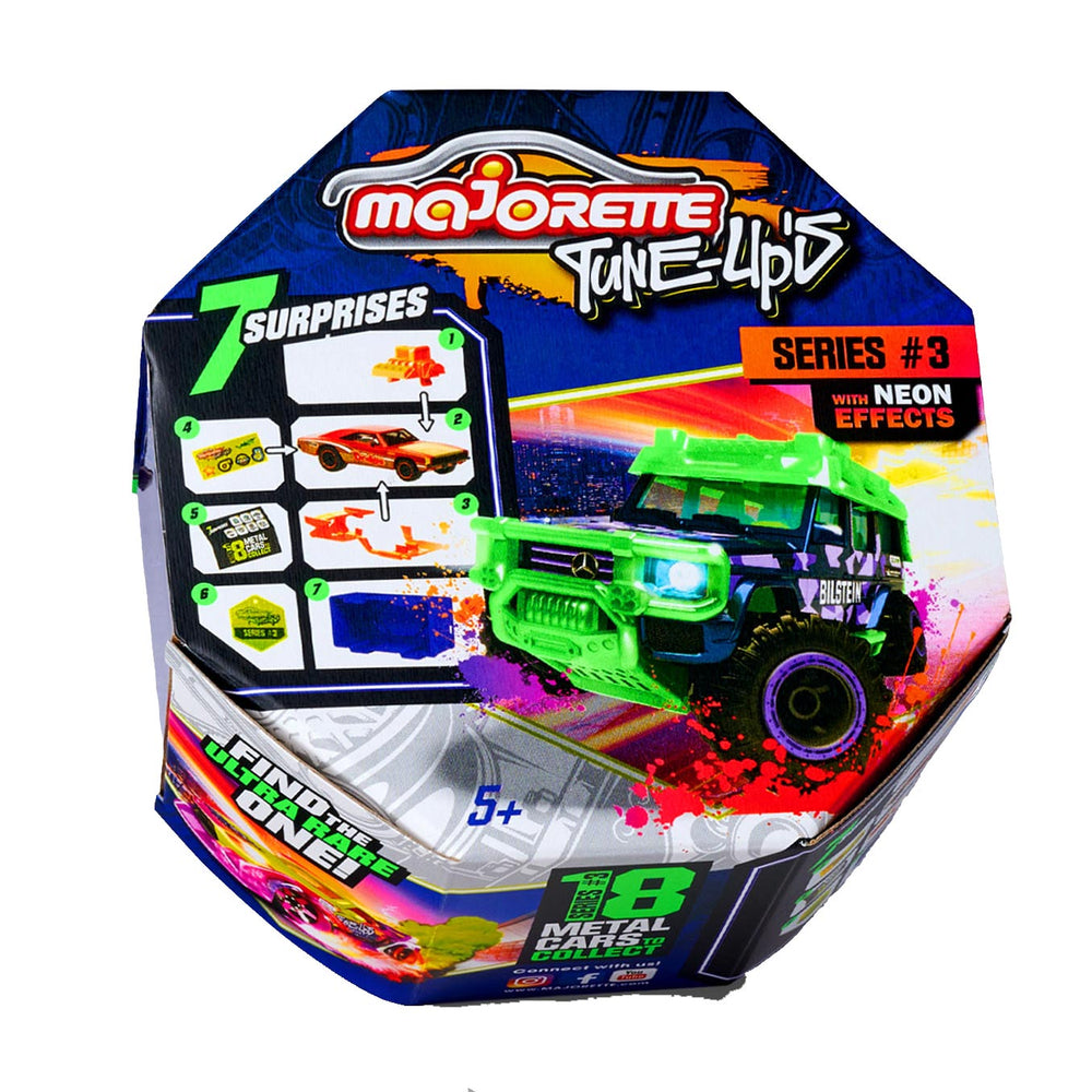 Majorette Tune Up's 3 Raceauto's