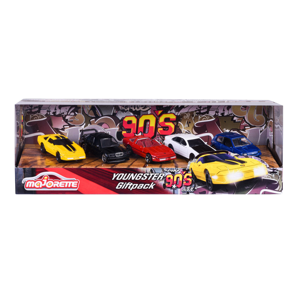 Majorette Youngsters Auto's Geschenkpakket, 5st.
