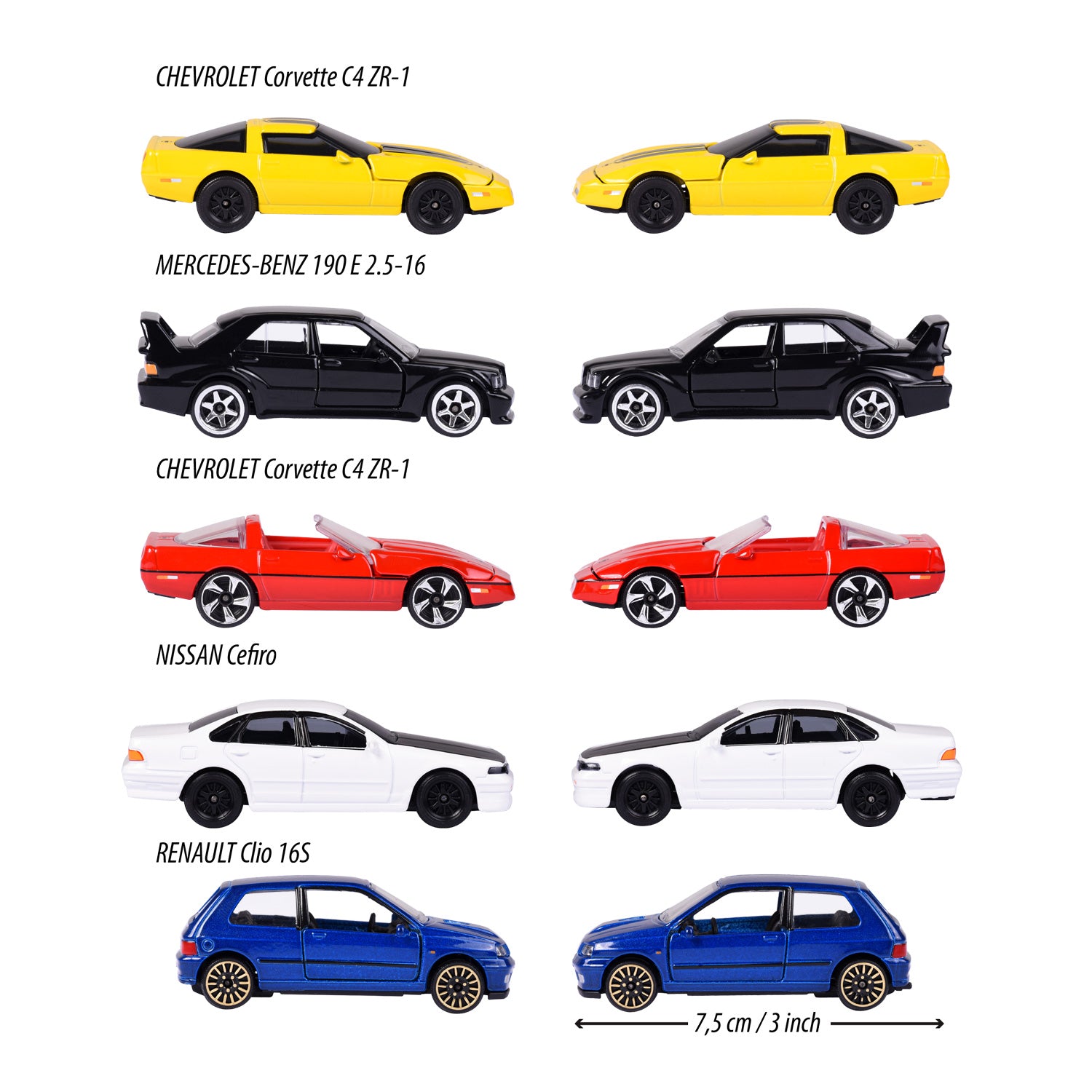 Majorette Youngsters Auto's Geschenkpakket, 5st.