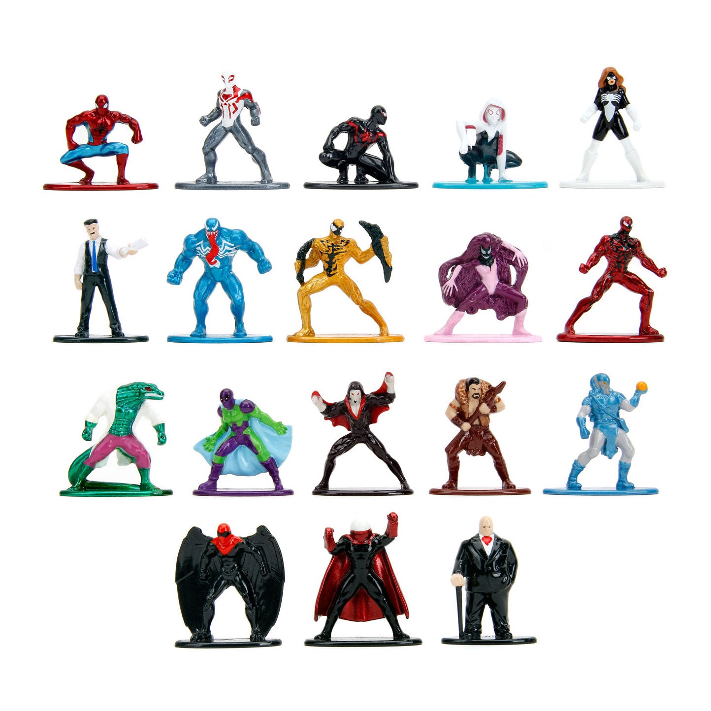 Jada toys jada die-cast marvel multi pack nano actiefiguren wave 9, 18st.