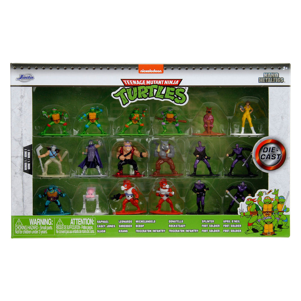 Jada Toys Jada Metalfigs Die-Cast Teenage Mutant Ninja Turtles Wave 1 18 pcs.