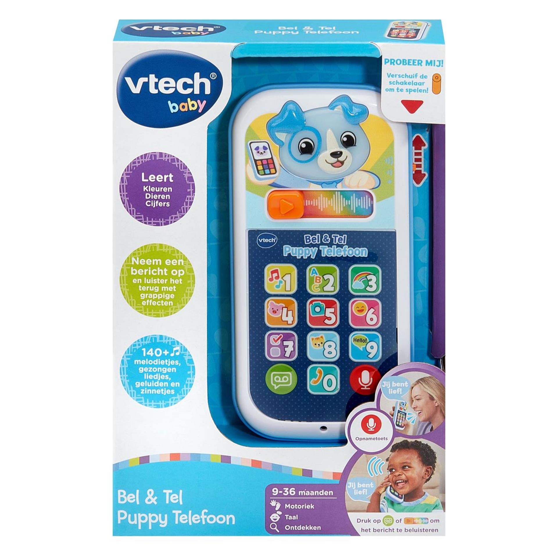 Vtech babybel en leer puppytelefoon