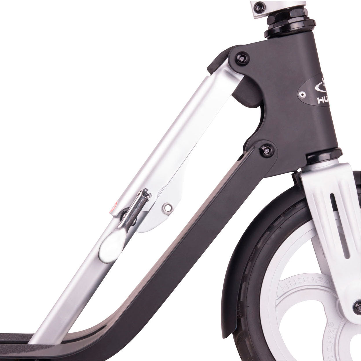 Hudora big wheel air 230 step - zwart