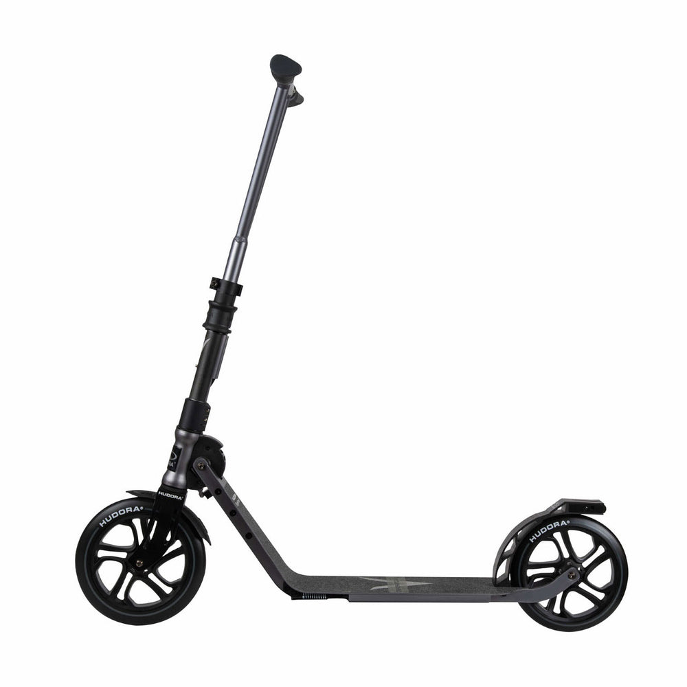 HUDORA Big Wheel 230 Step met V-vormige Stuur - Antraciet