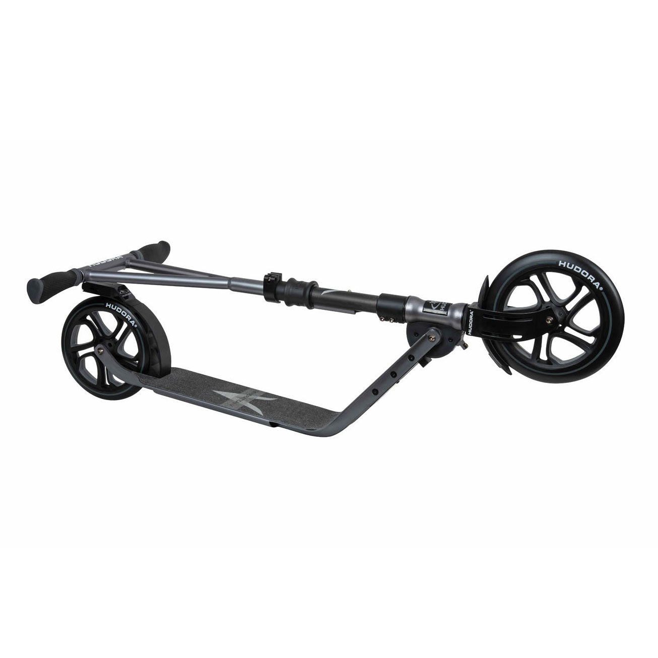 HUDORA Big Wheel 230 Step met V-vormig Stuur - Antraciet