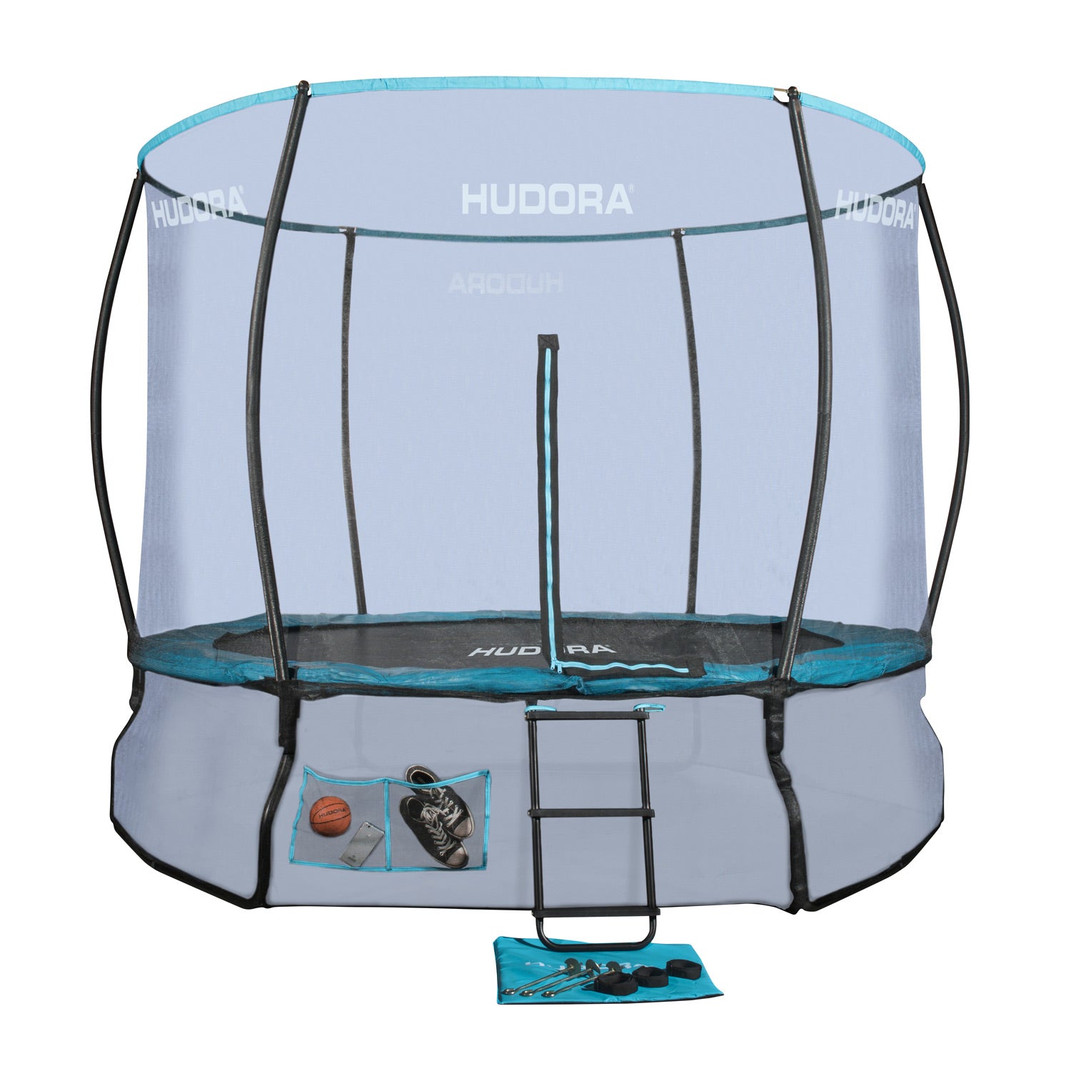 Hudora fantastische complete trampoline 300v