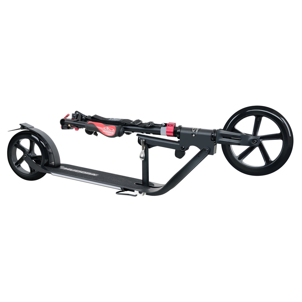 Hudora groot wiel style 230 step - zwart