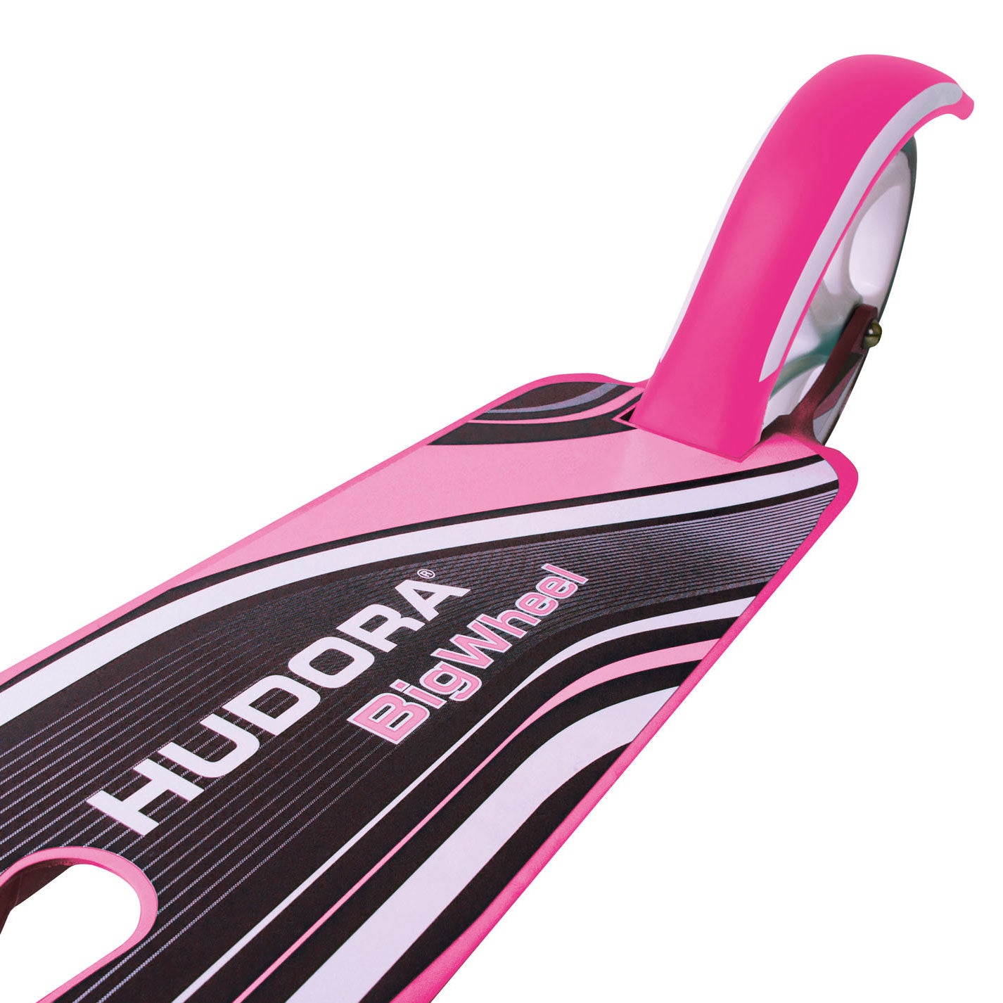 Hudora scooter big wheel step rx205 - wit roze