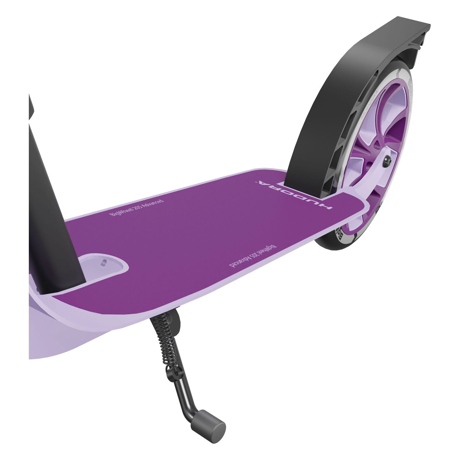Hudora big wheel 205 stappen advanced - lavendel