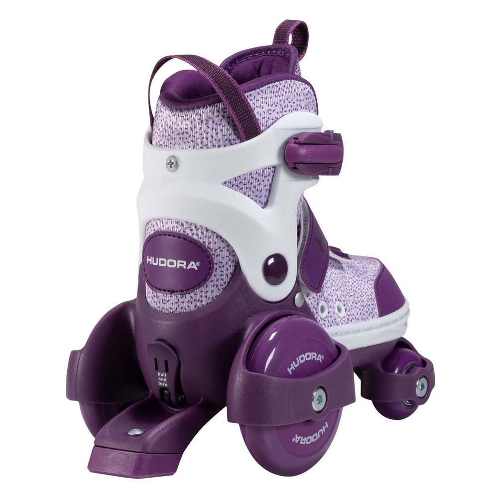 Hudora rolschaatsen mijn eerste quad paars, maat 30-33