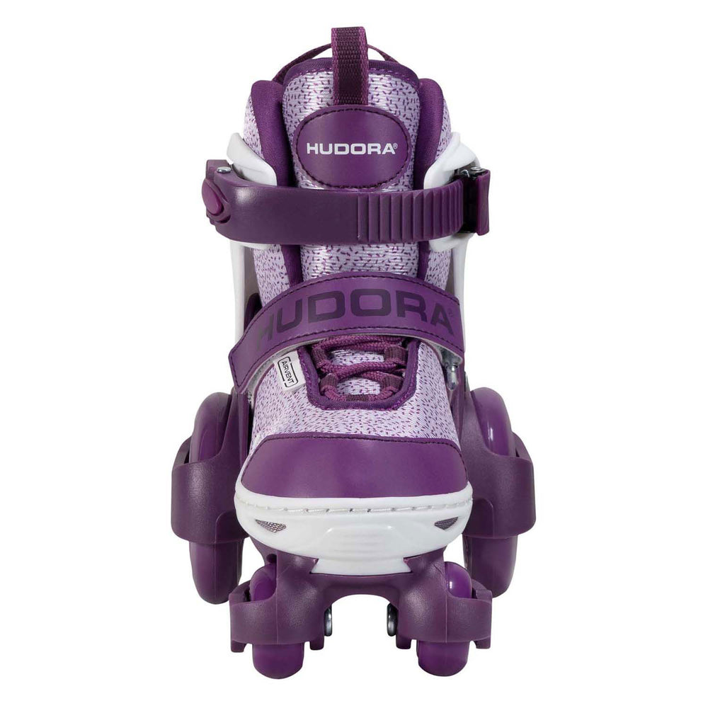 Hudora rolschaatsen mijn eerste quad paars, maat 30-33