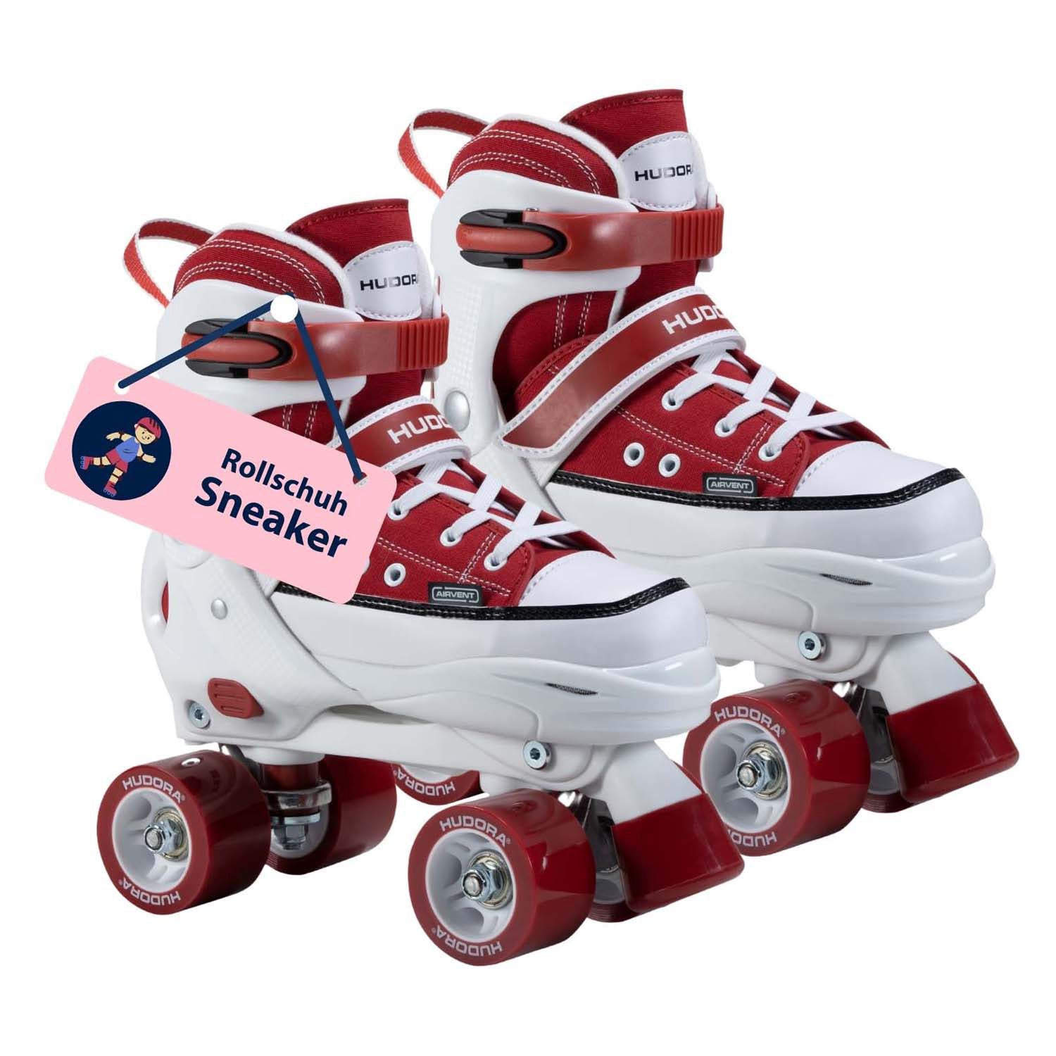 Hudora rolschaatsen sneaker amber, maat 36-39